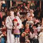 Dolls 1987 Original Production Used Creepy Girl Doll in Pink Dress Movie Prop