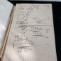Silence of the Lambs Hannibal Rising Original Screen Used Note Book Movie Prop