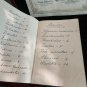 Silence of the Lambs Hannibal Rising Original Screen Used Note Book Movie Prop