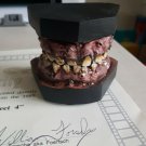 Nightmare on Elm Street 4 Lifesize Freddy Krueger Teeth Original Mold Movie Prop Nightmare on Elm Street 4 Lifesize Freddy Krueger Teeth Original Mold Movie Prop
