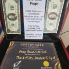 The X Files Season 5 Epsiode 18 Original Production Used Banknote Set Movie Prop The X Files Season 5 Epsiode 18 Original Production Used Banknote Set Movie Prop