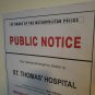 Extremely Rare! 28 Weeks Later Original Productio Used Police Warning Movie Prop
