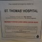 Extremely Rare! 28 Weeks Later Original Productio Used Police Warning Movie Prop