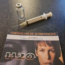 Michael Myers Halloween H20 Original Production Used Syringe and IV Bottle Prop