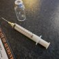 Michael Myers Halloween H20 Original Production Used Syringe and IV Bottle Prop