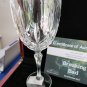 Breaking Bad Original Screen Used Walter White Crystal Wine Glass Movie Prop