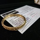 The Walking Dead Original Production Used Daryl Scavenged Gold Bracelet Prop