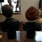 Extremely Rare! The X Files Mulder and Scully Figurine LE 5000 Bust Statue Set