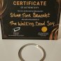 The Walking Dead Original Production Used Daryl Scavenged Silver Bracelet Prop