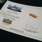 Extremely Rare! Brad Pitt Ocean's Thirteen Original Used Casino Matchbox Prop