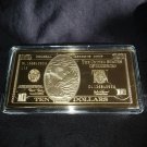 Extremely Rare! Scrooge McDuck Ten Dollar Gold Banknote LE of 150 Coin Bar Extremely Rare! Scrooge McDuck Ten Dollar Gold Banknote LE of 150 Coin Bar