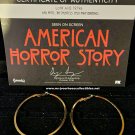 American Horror Story Hotel Original Screen Used Lady Gaga Hoop Earrings Prop