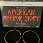American Horror Story Hotel Original Screen Used Lady Gaga Hoop Earrings Prop