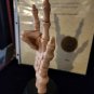 Monster High The Movie (2022) Original Production Used Skeleton Hand Statue Prop