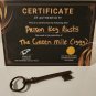 Stephen King The Green Mile 1999 Original Production Used Prison Key Movie Prop