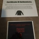 Extremely Rare! Freddy vs Jason Piece of Freddy's Sweater Screen Used Movie Prop Extremely Rare! Freddy vs Jason Piece of Freddy's Sweater Screen Used Movie Prop