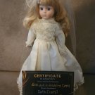 Dolls 1987 Original Production Used Girl Doll in Wedding Dress Movie Prop