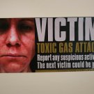 Extremely Rare! Children of Men Original Screen Used Gas Attack Poster Prop Extremely Rare! Children of Men Original Screen Used Gas Attack Poster Prop