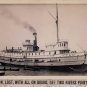 Steamer Vernon 1887 Sunken Ship Treasure Silver Spoon