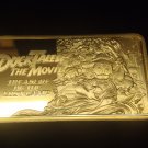 Extremely Rare! Walt Disney Ducktales The Movie Gold bar 24K LE of 2000