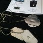 Extremely Rare! Brad Pitt Fury 2014 Original Screen Used Dog Tags Movie Prop