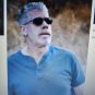 SOA Sons of Anarchy Original Screen Used Worn Clay's Blue Varvatos Shirt Prop