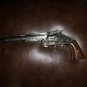 Franklin Mint Vintage Wyatt Earp .44 Revolver Wall Hanger on Original Display
