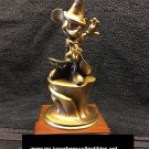Walt Disney Mickey Mouse Fantasia 15 Year Employee Bronze Service Award Statue