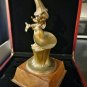 Walt Disney Mickey Mouse Fantasia 15 Year Employee Bronze Service Award Statue