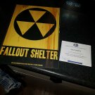 Extremely Rare! Man Down Original Screen Used Fallout Shelter Sign Movie Prop
