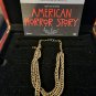 AHS American Horror Story Hotel Original Screen Used Lady Gaga Chain Choker Prop