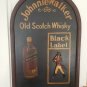 Extremely Rare! Johnnie Walker Wooden 3D Big Old Vintage Advertising Sign Board