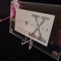 Extremely Rare! X Files TV Show Prop Business Card With Authenticity Hologram
