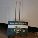 Breaking Bad Original Screen Used Walter White Paper Towel Holder Movie Prop