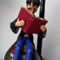 Extremely Rare! Harry Potter Avenue of the Stars Reading Figurine Lamp Statue