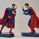 Extremely Rare! Superman Classic Figurine Bookends Statue Set Extremely Rare! Superman Classic Figurine Bookends Statue Set