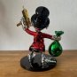 Walt Disney Scrooge McDuck as Bank Robber with Golden Uzi Big Figurine Statue