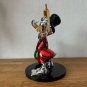 Walt Disney Scrooge McDuck as Bank Robber with Golden Uzi Big Figurine Statue