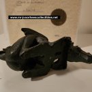 Monster High The Movie (2022) Original Production Used Black Dragon Statue Prop