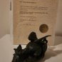 Monster High The Movie (2022) Original Production Used Black Dragon Statue Prop