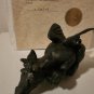 Monster High The Movie (2022) Original Production Used Black Dragon Statue Prop
