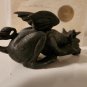 Monster High The Movie (2022) Original Production Used Black Dragon Statue Prop