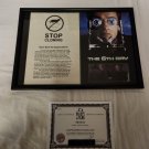 Arnold Schwarzenegger The 6th Day Original Production Used Cloning Flyer Prop Arnold Schwarzenegger The 6th Day Original Production Used Cloning Flyer Prop