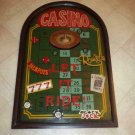 Extremely Rare! Casino Games Roulette Blackjack Poker Old Vintage 3D Wall Board