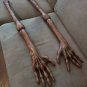 Extremely Rare! Hellfest Original Screen Used Zombie Arms with Hands Movie Props