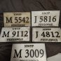 Resident Evil The Final Chapter Original Screen Used License Plates Movie Prop