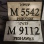Resident Evil The Final Chapter Original Screen Used License Plates Movie Prop