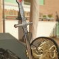 Extremely Rare! WB Harry Potter Griffindor Lion Weapon Brass Figurine Statue