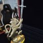 Extremely Rare! WB Harry Potter Griffindor Lion Weapon Brass Figurine Statue
