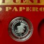 Walt Disney Scrooge McDuck First Cent Silver Coin Including 100 gram Silver Bar
